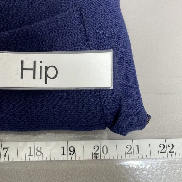 Harlowe & Graham Cardigan Jacket Open Front Blue Size Medium M - Picture 16 of 17